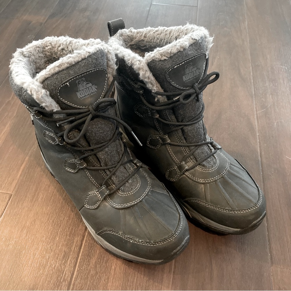 Kodiak Waterproof Leather Winter Boots